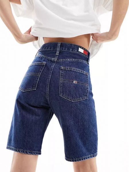 Джинсовые шорты с высокой талией Tommy Jeans