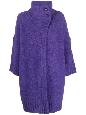 Palton tricotate Liu Jo violet