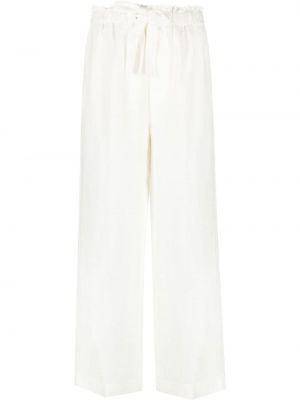 Virágos virágos egyenes szárú nadrág nyomtatás Polo Ralph Lauren fehér