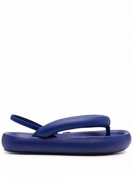 Sandali a punta appuntita con punta aperta Isabel Marant blu