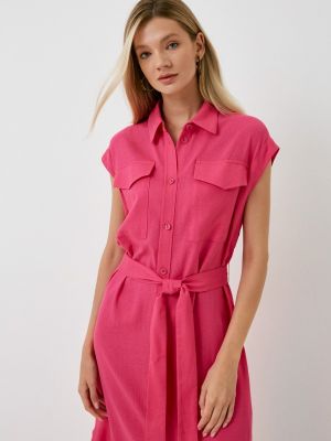 Платье-рубашка Vittoria Vicci розовое