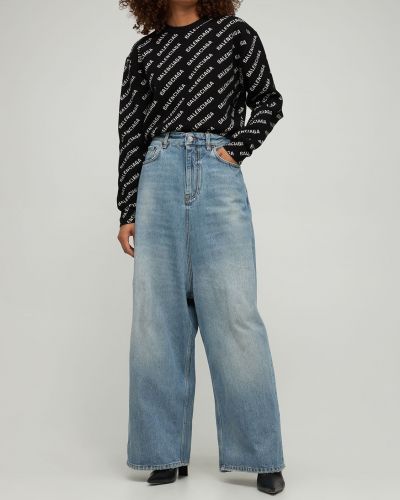 Jeans Balenciaga himmelblau