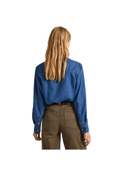 Блузка с длинным рукавом Pepe Jeans коричневая
