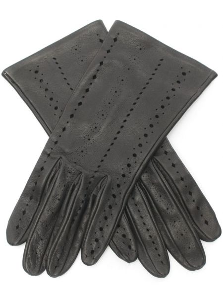 Leder handschuh Hermès Pre-owned schwarz