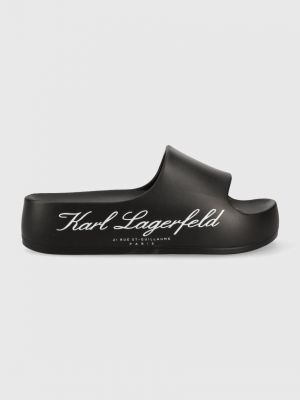 Papucs Karl Lagerfeld - fekete