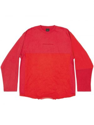 Тениска Balenciaga червено