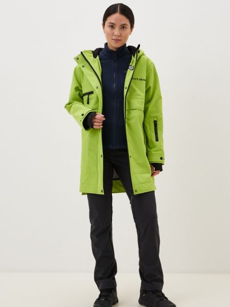 Горнолыжная куртка Smith's Brand зеленая
