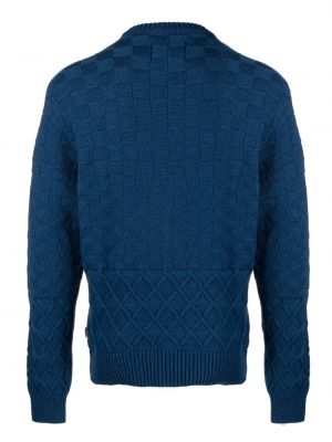 Pullover mit rundem ausschnitt Arte blau