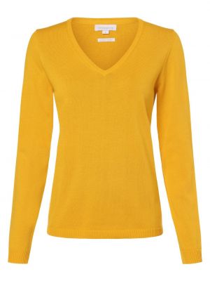 Sweter bawełniany Brookshire żółty