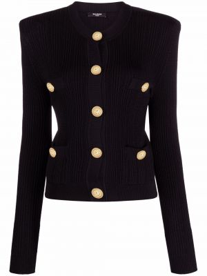 Strickjacke Balmain schwarz