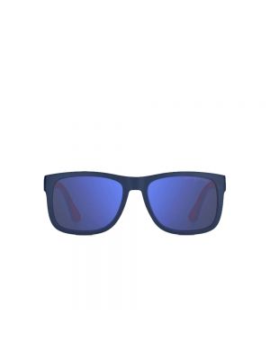 Okulary przeciwsłoneczne Tommy Hilfiger niebieskie