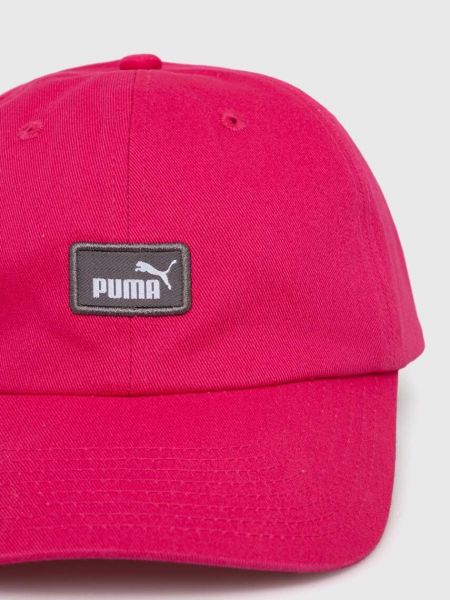 Bombažna kapa Puma roza