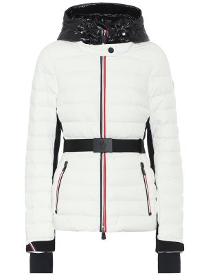 Πουπουλένιο μπουφάν σκι Moncler Grenoble λευκό