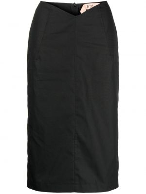 Памучна пола с ниска талия N°21 черно