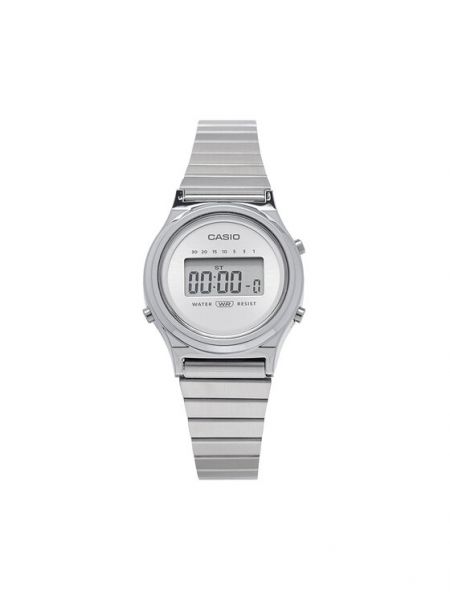 Digitální hodinky Casio stříbrné