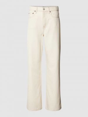 Jeansy z kieszeniami Polo Ralph Lauren białe