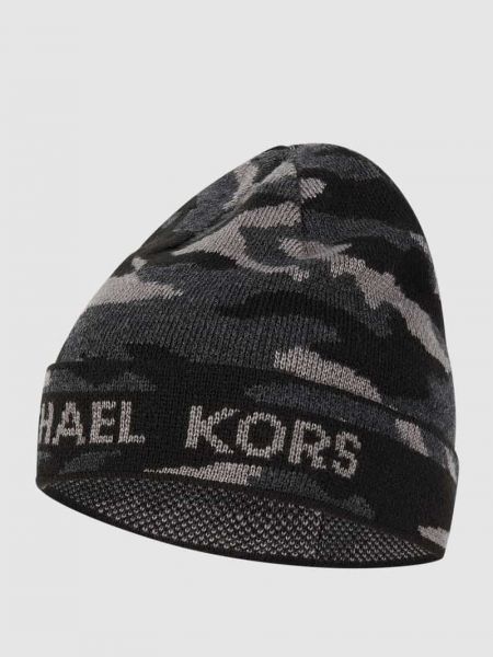 Czarna czapka Michael Kors
