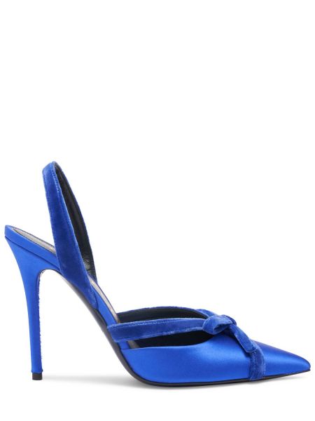 Slingback sametti satiini Tom Ford sininen