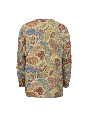 Jersey de lana de flores con estampado Etro