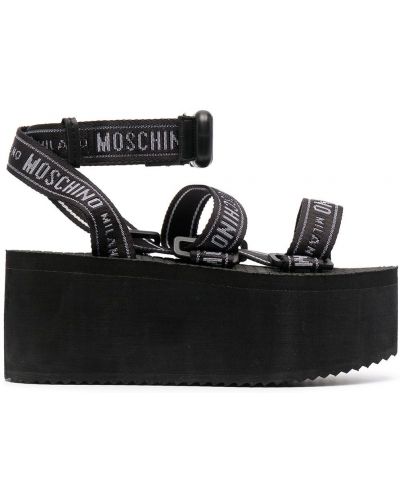 Sandale Moschino crna