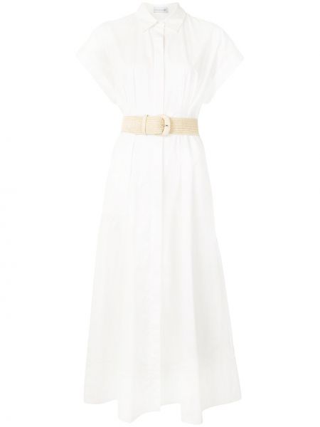Рубашка платье с короткими рукавами Rebecca Vallance, белое