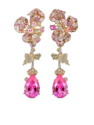Σκουλαρίκια από ροζ χρυσό Anabela Chan