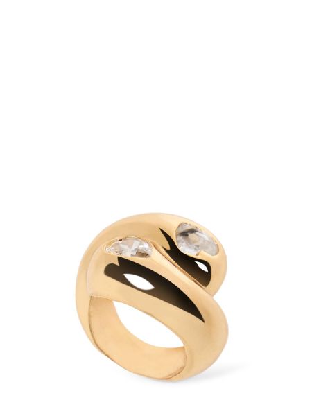 Krystaller tyk ring Timeless Pearly hvid