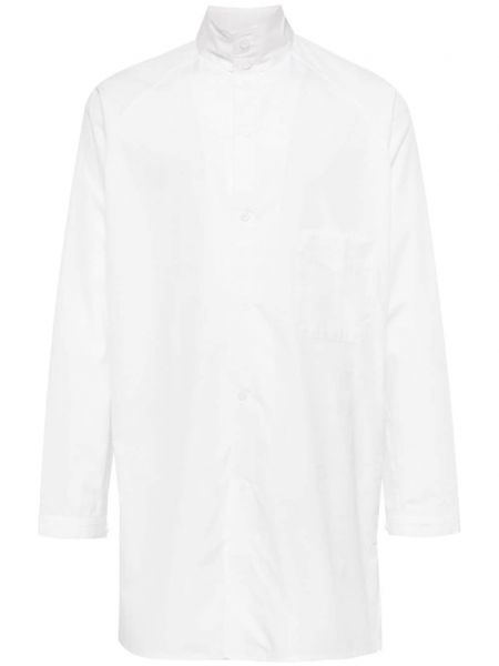 Βαμβακερό πουκάμισο Yohji Yamamoto λευκό