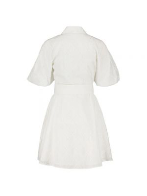 Sukienka koszulowa Hugo Boss biała