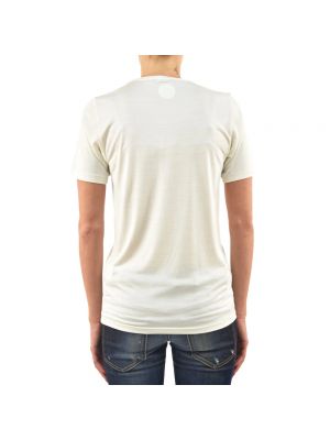 Jedwabna koszulka Dsquared2 biała
