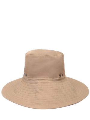 Однотонная шляпа Laroom бежевая