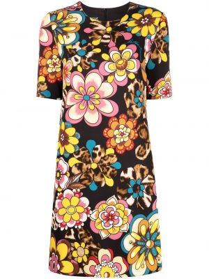 Trykt floral dress Boutique Moschino svart