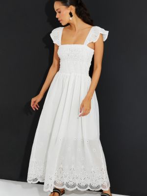 Sukienka długa Cool & Sexy biała