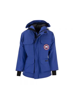 Parka Canada Goose niebieska