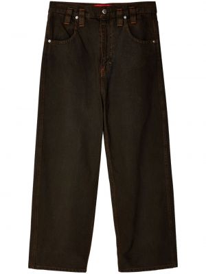 Jeans avec poches Eckhaus Latta marron