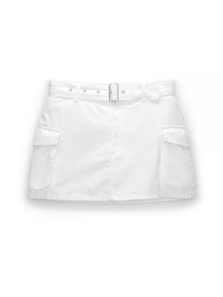 Suknja Pull&bear bijela