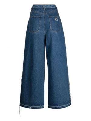 Jeans taille haute Ground Zero bleu