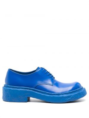 Kožne derby cipele Camperlab plava