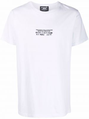 Camiseta con bordado Enterprise Japan blanco