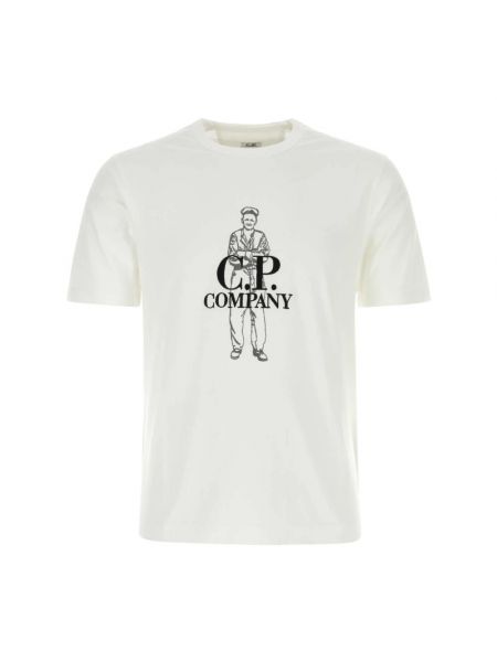 Biała koszulka C.p. Company