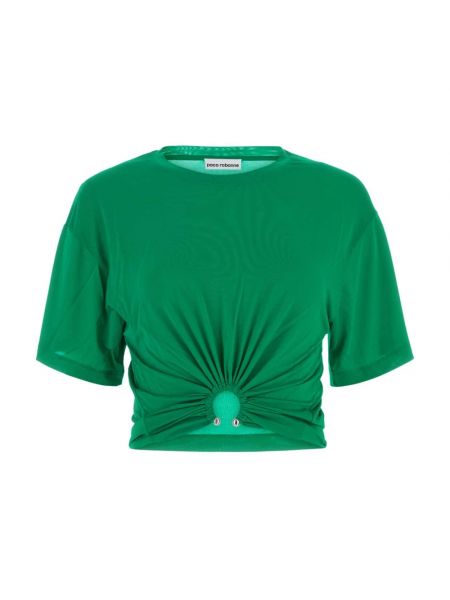 Zielona koszulka Paco Rabanne