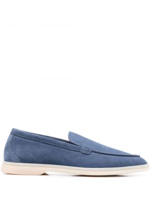 Wildleder loafer Scarosso blau