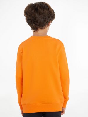 Sveter Calvin Klein Jeans oranžová