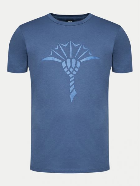 Koszulka z nadrukiem Joop! Collection niebieska