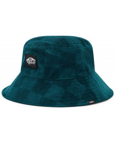 Pălărie de catifea cord Vans verde
