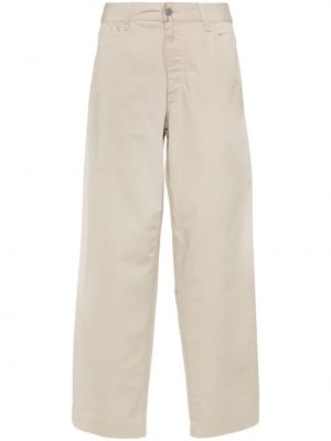 Jeans en coton Emporio Armani beige