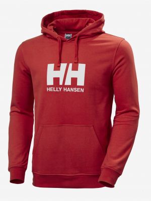 Kapucnis melegítő felső Helly Hansen piros