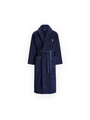 Płaszcz bawełniany Polo Ralph Lauren niebieski