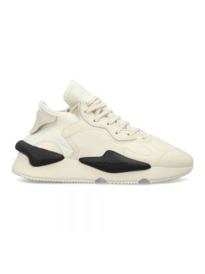 Sneakersy skórzane Y-3 białe