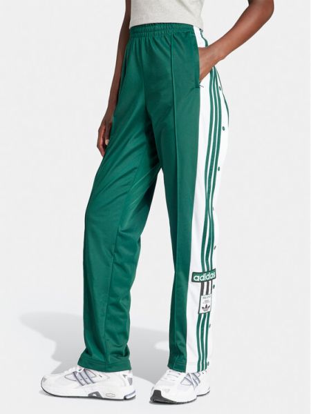 Pantalon de joggings en coton Adidas vert